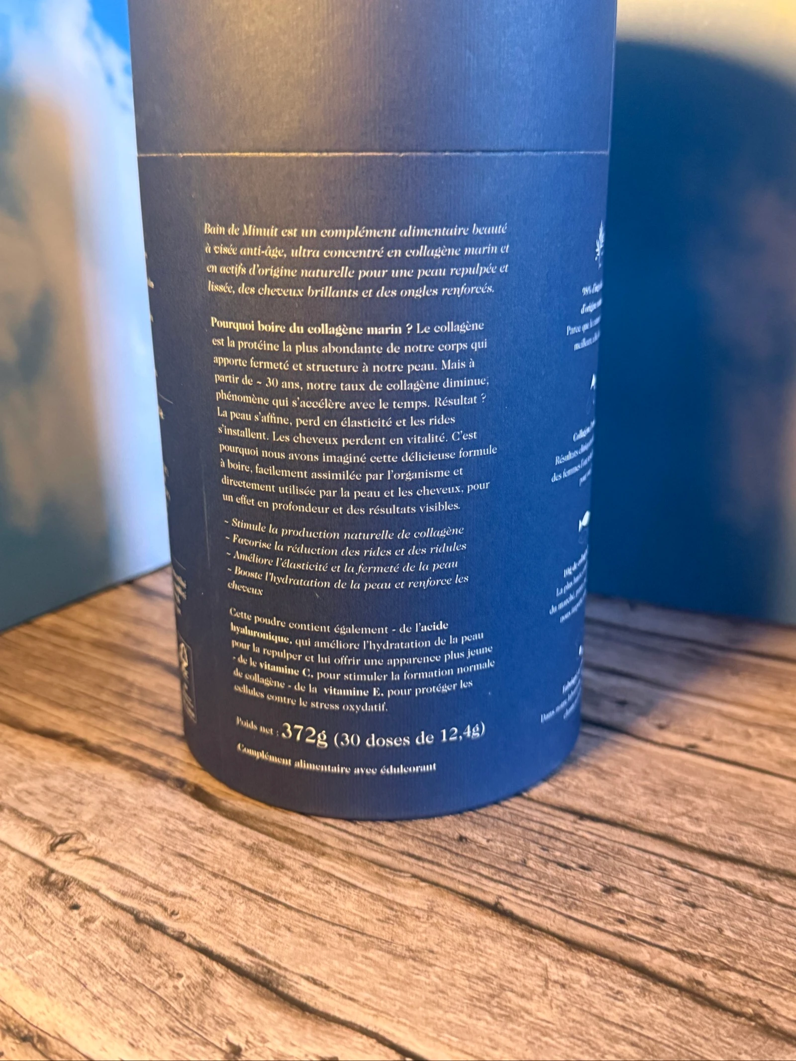 Apnée # bain de minuit # collagène marin # cacao # 1 mois  – photo 2